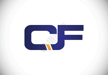 Cf 首字母标志设计创意现代字母矢量图标标志插图身份汽车营销银行业公司品牌咨询艺术网络标识图片