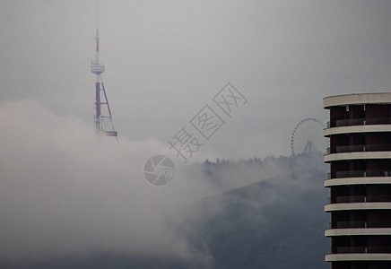 第比利斯市风景电视中心建筑首都建筑学图片