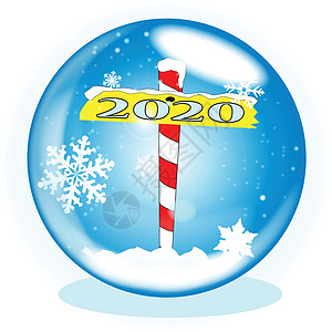 2020年北极冬季全球圣诞节艺术品艺术玩具场景下雪水晶庆典降雪地球雪花图片