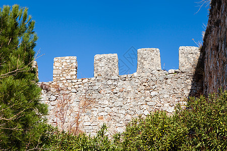 拉姆巴斯城堡石工遗产火鸡地标壁垒安全废墟历史性天空历史图片