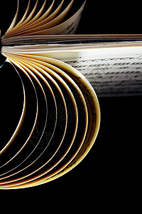 特写书页和脊柱 打开翻转的书页百科库存全书学习小册子文档打印字典教科书勘探图片