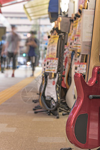 东京靠近明治大学的小泉县区店铺乐队城市二手工作室零售电吉他扬声器销售旋律图片
