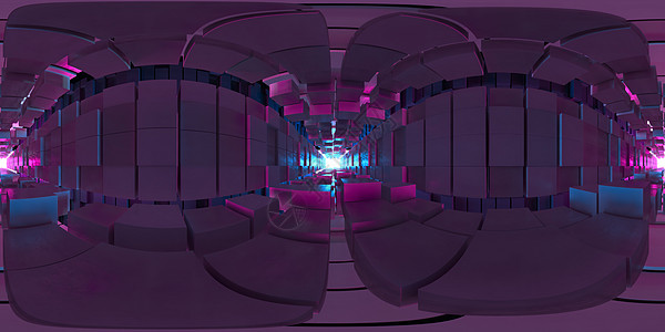 3D 插图 3d 渲染 VR 360 全景抽象图像图片