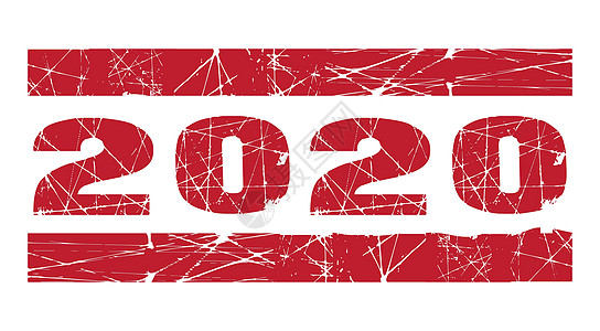 2020年红橡皮印章背景图片