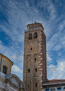 威尼斯旧石钟塔图片