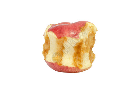 红苹果被咬图片
