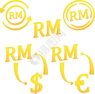 Malaysi 的马来西亚林吉特货币符号图标图片
