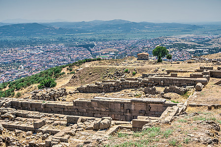 土耳其佩格蒙古城寺庙建筑剧场时期建筑学旅游世界史历史旅行殖民化图片