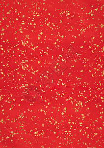 中国红色纹理背景与金纸破金子艺术邀请函包装床单新年空白墙纸卡片口袋图片