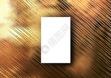 带有金色歪线图案 b 的名片模型模板阴影坡度时尚金子推介会卡片材料小样闪光商业图片