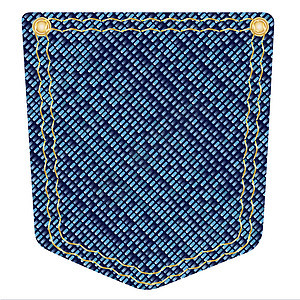 普通编织纺织品针脚口袋织物蓝色牧马人缝纫牛仔裤背景图片