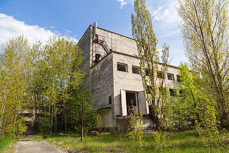 切尔诺贝利被废弃的建筑工业灾难景观鬼城地方工厂建筑学事故禁区住宅图片