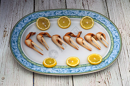 安达卢西亚菜 典型的安达卢西亚菜食物柠檬贝类饮食甲壳动物营养熟食脆皮美食图片