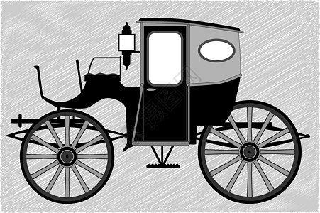 交通插图古董婚礼绘画教练车轮越野车出租车轮子旅行图片