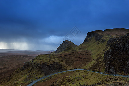 斯凯岛的Quiraing山图片