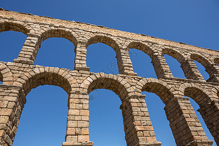 Segovia 排水管道废墟建筑学旅行地标花岗岩柱子历史旅游地方文化文化遗产图片