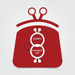 3月8日国际妇女节迎宾车妈妈问候语母亲横幅庆典明信片女士权利矢量背景图片