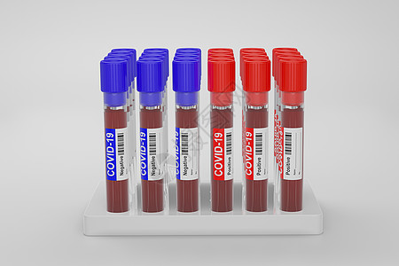 3d 渲染试管中的血液和血浆化学生物学插图科学框架医院实验检查技术化学品图片