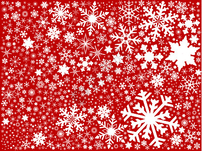 圣诞爆炸白色红色天气雪花背景图片