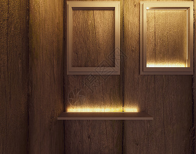 3d小房间 用木墙和暖灯设计洗澡房间建筑客厅阁楼房子木头奢华厕所镜子图片