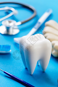 牙科牙医卫生背景牙线乐器摄影设备药品生活方式医生诊所牙齿健康背景图片