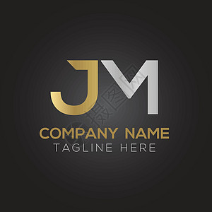 创意字母 JM 标志设计矢量模板 初始链接字母 JM 徽标设计建造会计网络市场标识营销主义者极简技术首都图片