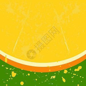 成熟新鲜多汁的橙子切片夏季图片