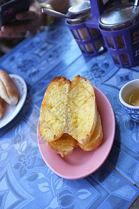 来自泰国 印度支那煎鸡蛋法国面包的世界著名精品香肠食物烹饪餐厅胡椒盘子猪肉蔬菜美食营养图片