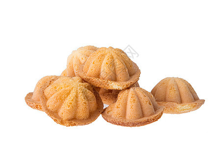 Kuih bahulu语茶点包子美味海绵诱惑棕色面包食物马来语糖果图片