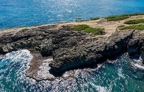 夏威夷Oahu Oahu的Laie Point图片