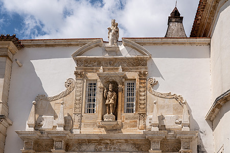 进入葡萄牙科英布拉大学葡萄牙城市入口景观文化地标学校教育建筑旅游建筑学图片
