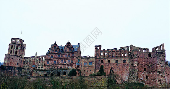 海德堡城堡的视图图片