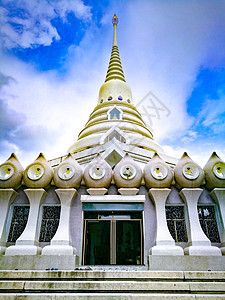 泰国泰国 在Ya Wat的泰国夜总会萨拉建筑信仰寺庙佛教徒宗教建筑学绿色地标艺术历史图片