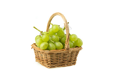 绿色绿葡萄白色水果饮食果汁图片