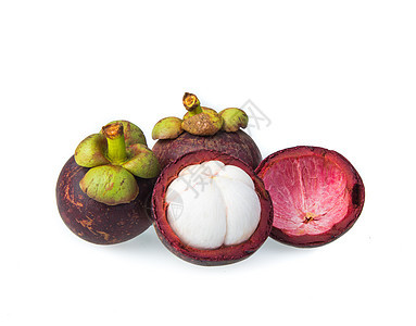 芒果食物白色小路异国情调热带果汁山竹水果紫色图片