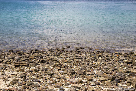 海岸的石块石块图片