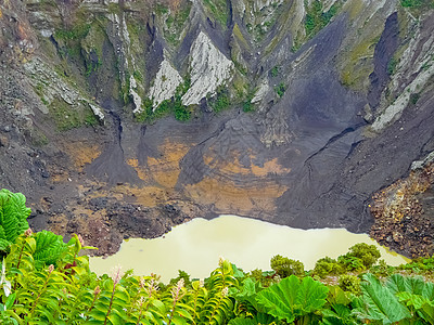 伊拉苏火山国家公园货车地质学蓝色气体旅行火山爬坡冒险岩石危险图片