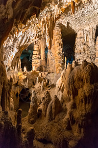 波多吉纳洞穴 斯洛文尼亚 洞穴内形成有石化物和stalagmites隧道地标国家旅游编队洞穴学岩石矿物石笋旅行图片