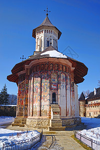 Moldovita修道院教堂的穆拉尔绘画图片