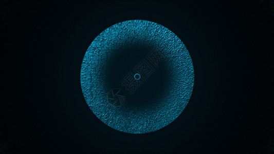 计算机生成的同心彩色圆圈 抽象背景的 3d 渲染径向电脑海浪脉冲气态网络活力插图雷达技术图片