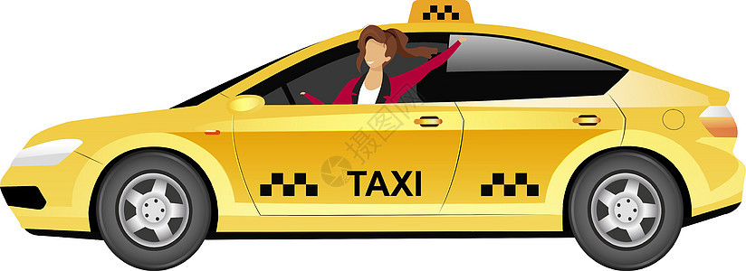 女出租车司机扁平性格图片