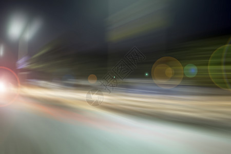 道路实时交通的彩色光迹运输辉光街道线条小径隧道踪迹居住城市旅行背景图片
