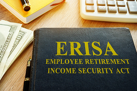 雇员退休收入保障法 ERISA和计算员图片