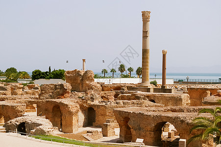 古蜀文明迦太基 Carthage 古迦太基文明的都城遗址 联合国教科文组织世界遗产 突尼斯 突尼斯挖掘晴天城市博物馆建筑学旅游遗产地标废背景