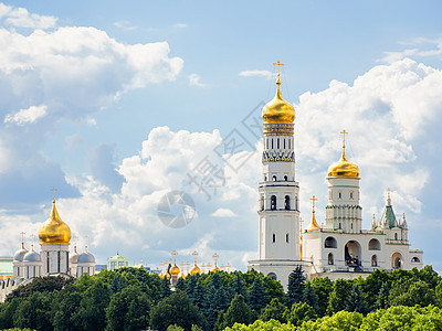 伊凡大钟塔 莫斯科克里姆林宫内正统教堂 俄国著名的中世纪地标图片
