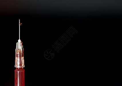 黑底注射针线 注射针黑色医疗治疗塑料药品科学白色疫苗液体医院图片