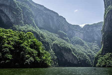 墨西哥恰帕斯州苏米德罗峡谷景点山脉环境植物生态旅游旅游图片