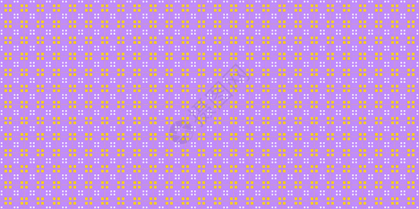黄色紫色细胞检查背景 无缝方格的野餐桌布纹理 经典格子几何格子背景图片
