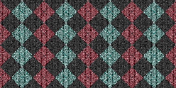 蓝色粉红色灰色方格针织编织背景 羊毛针织棉质地 面料材质布背景图片