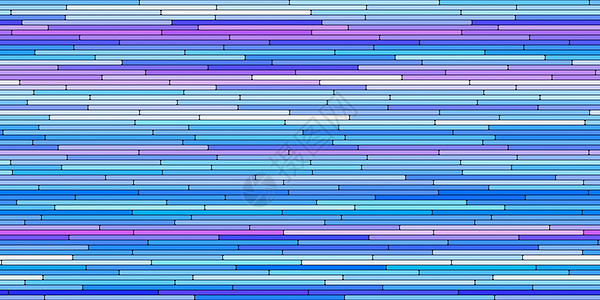 蓝色紫色随机线截面背景 五颜六色的沿段纹理 抽象颜色分层水平单元格背景图片